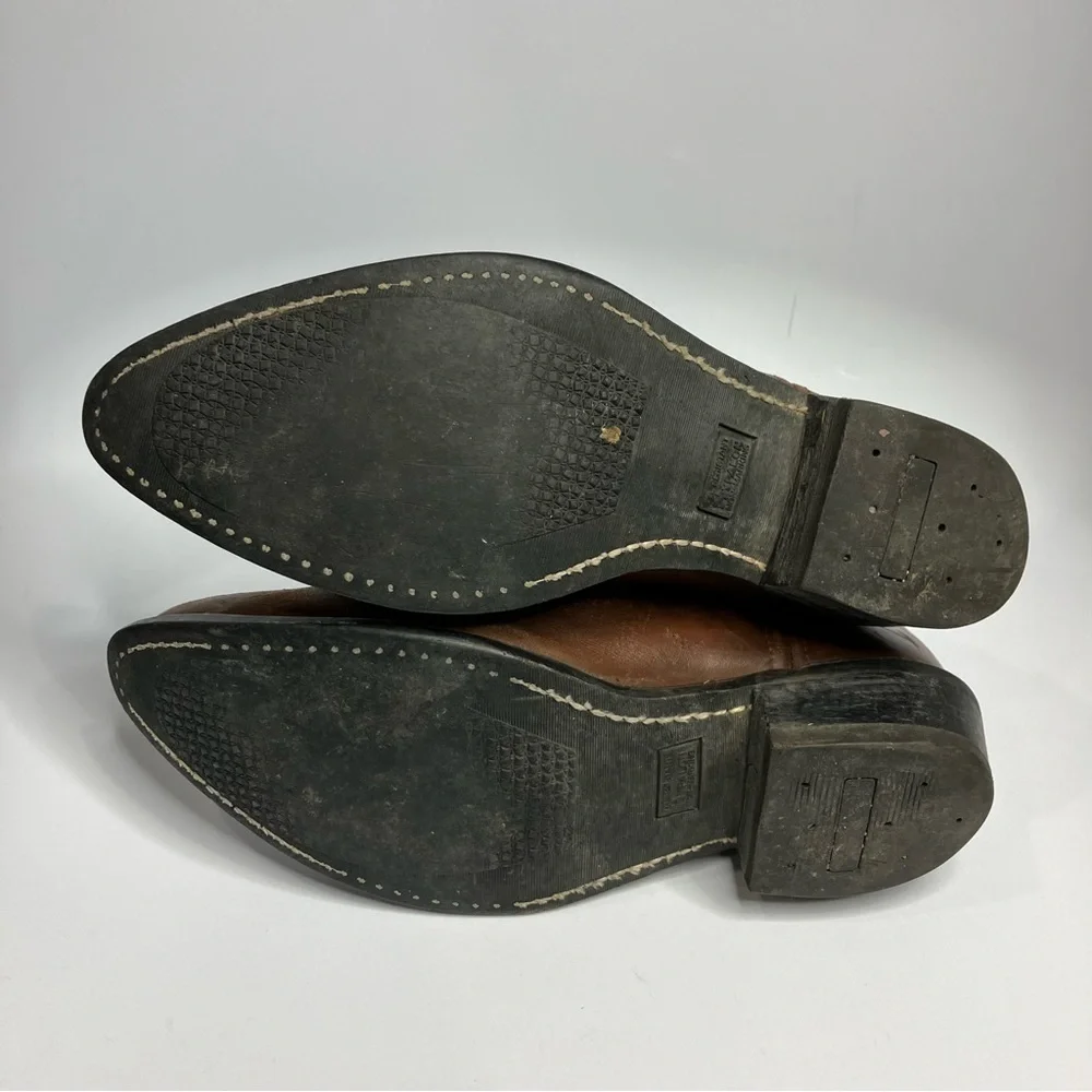 Double H leather cowboy boots‎ men’s size 9